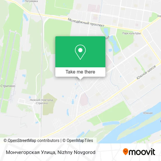 Мончегорская Улица map