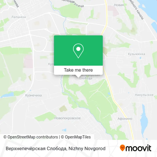 Верхнепечёрская Слобода map