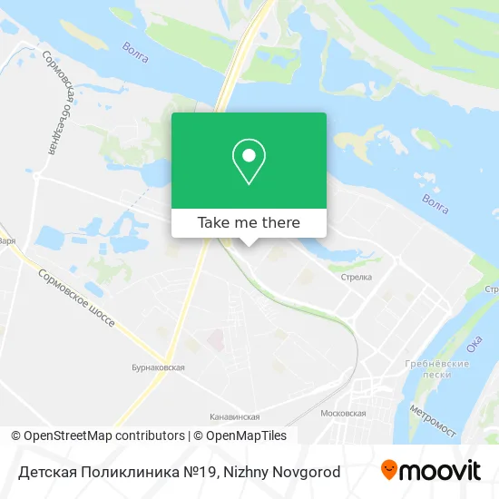 Детская Поликлиника №19 map
