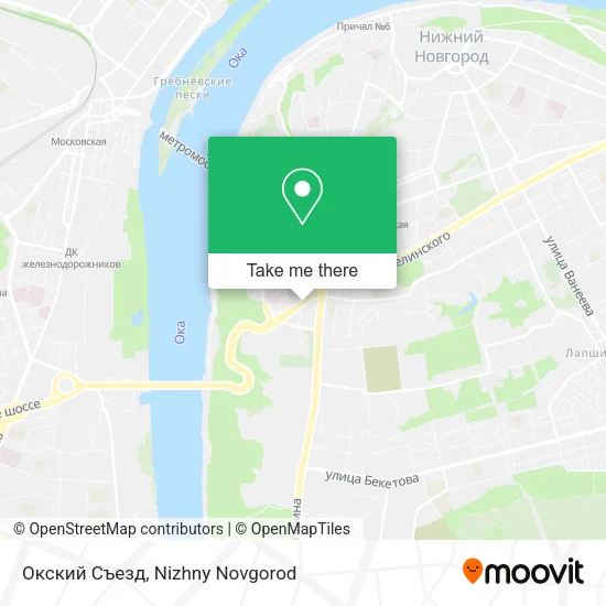 Окский Съезд map