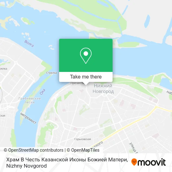 Храм В Честь Казанской Иконы Божией Матери map