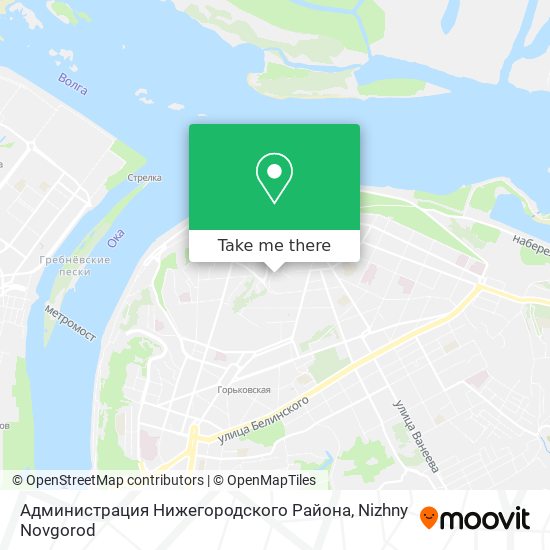 Администрация Нижегородского Района map