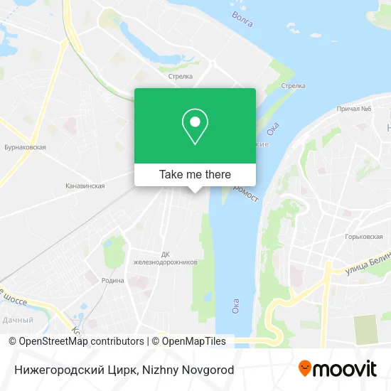 Нижегородский Цирк map