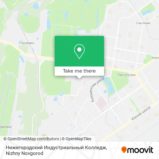 Нижегородский Индустриальный Колледж map