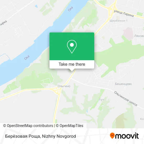 Берёзовая Роща map