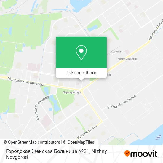 Городская Женская Больница №21 map