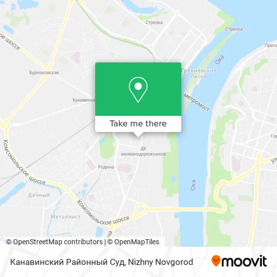 Канавинский Районный Суд map