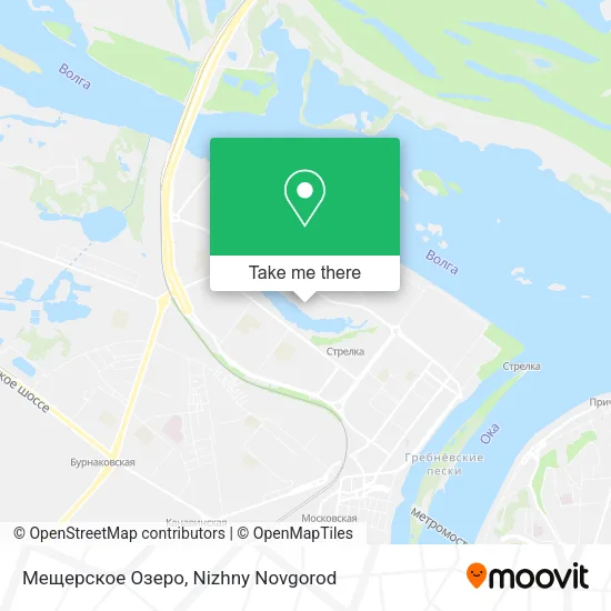 Мещерское Озеро map