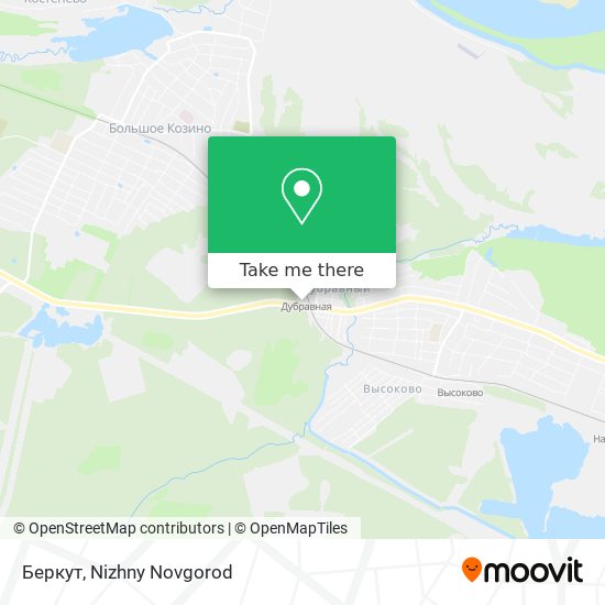 Беркут map