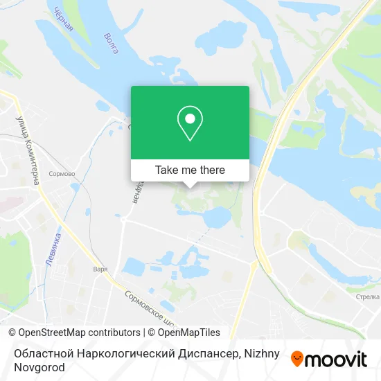 Областной Наркологический Диспансер map