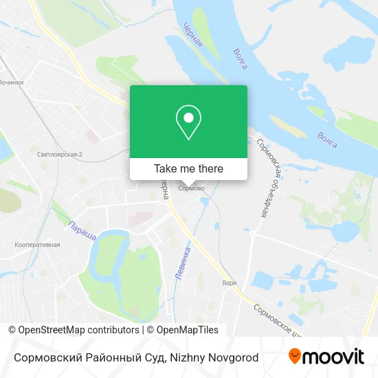 Сормовский Районный Суд map