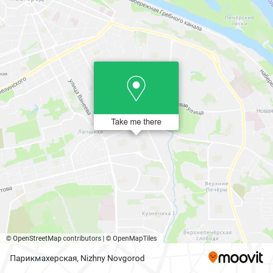 Парикмахерская map