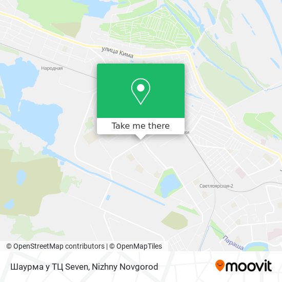 Шаурма у ТЦ Seven map