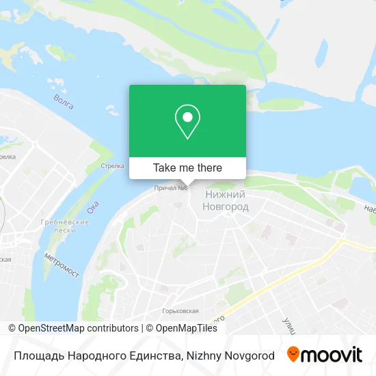 Площадь Народного Единства map