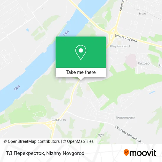 ТД  Перекресток map