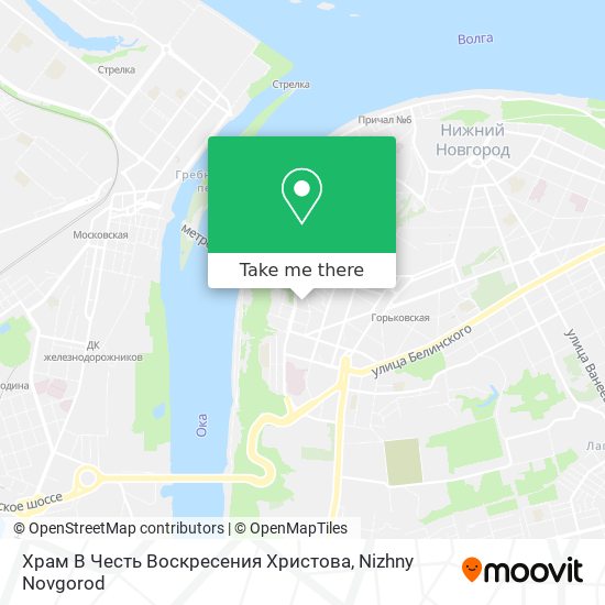 Храм В Честь Воскресения Христова map