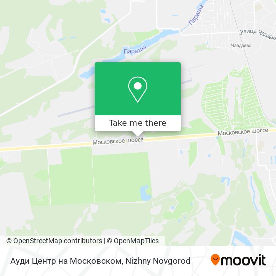 Ауди Центр на Московском map