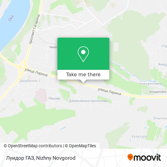 Луидор ГАЗ map