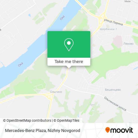 Mercedes-Benz Plaza map