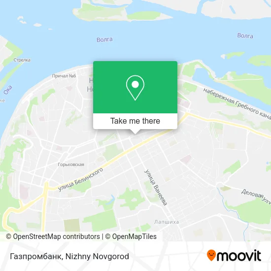 Газпромбанк map