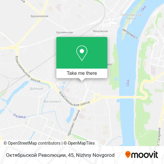 Октябрьской Революции, 45 map