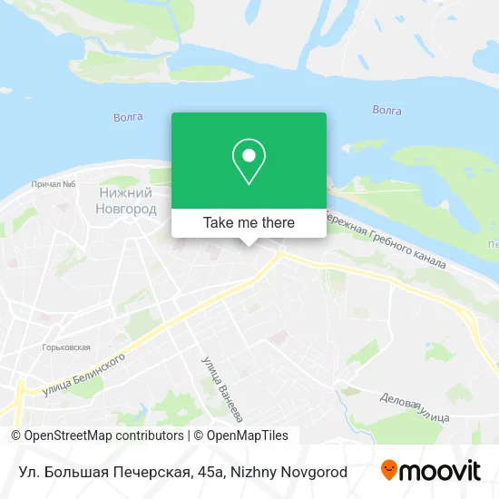 Ул. Большая Печерская, 45а map