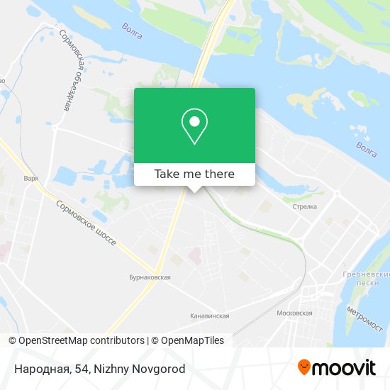 Народная, 54 map
