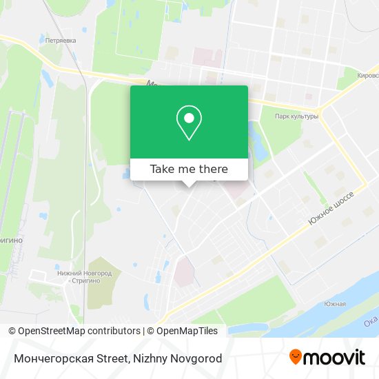 Мончегорская Street map