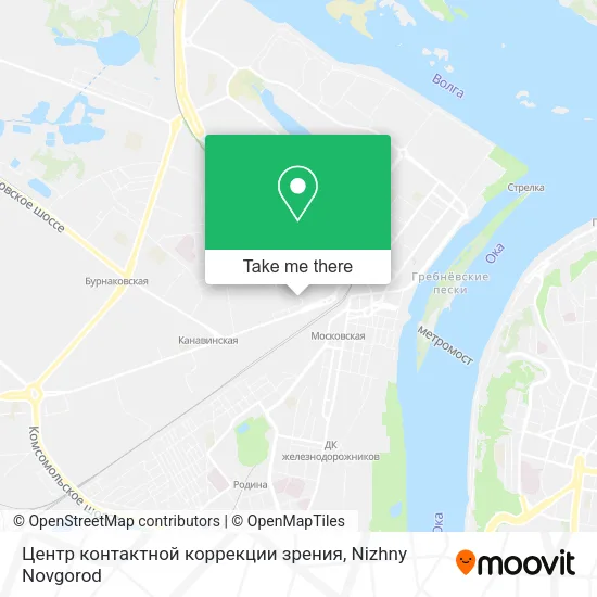 Центр контактной коррекции зрения map
