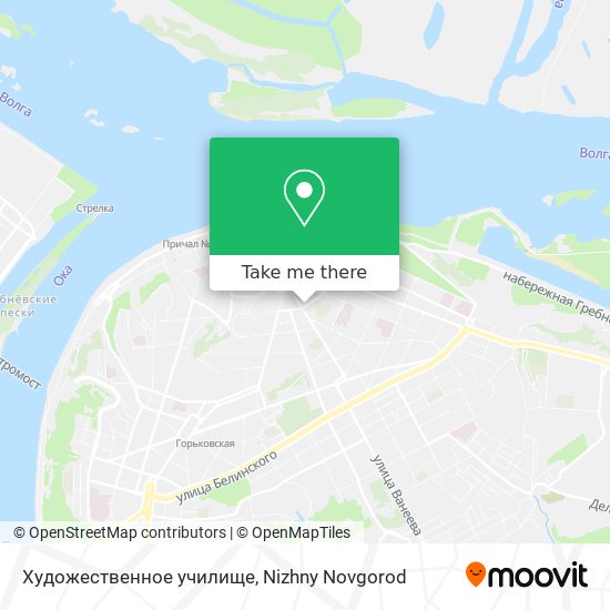 Художественное училище map