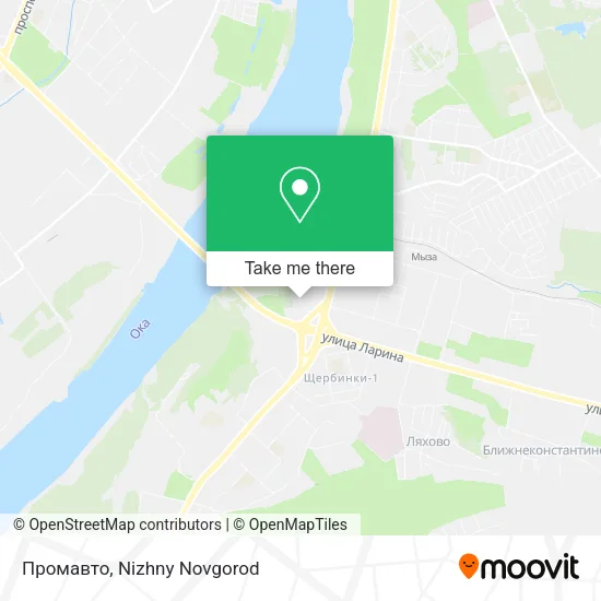 Промавто map