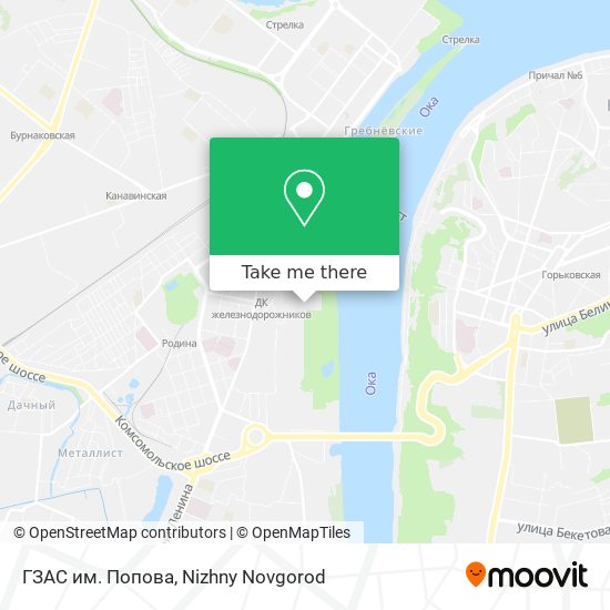 ГЗАС им. Попова map