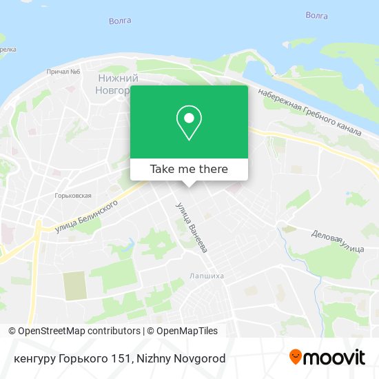 кенгуру  Горького 151 map