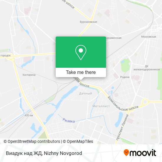Виадук над ЖД map