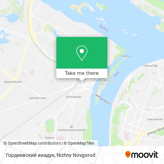Гордеевский виадук map