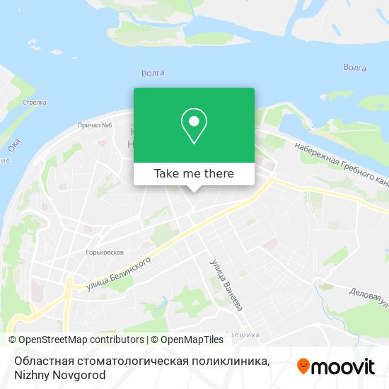 Областная стоматологическая поликлиника map