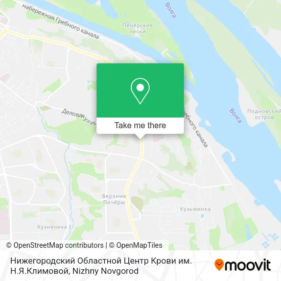 Нижегородский Областной Центр Крови им. Н.Я.Климовой map
