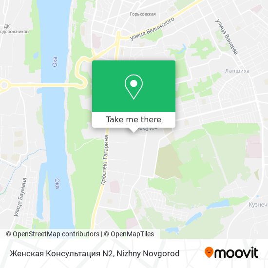 Женская Консультация N2 map