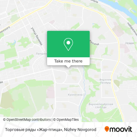 Торговые ряды «Жар-птица» map
