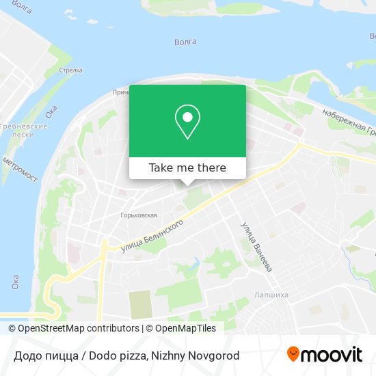 Додо пицца / Dodo pizza map