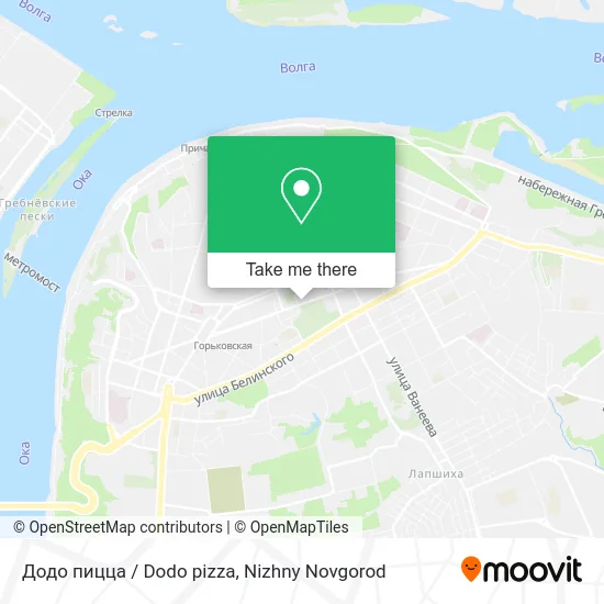 Додо пицца / Dodo pizza map