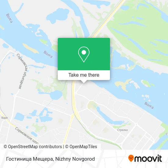 Гостиница Мещера map