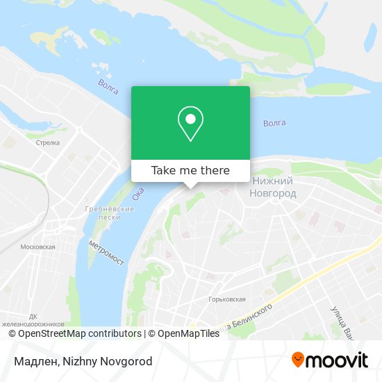 Мадлен map