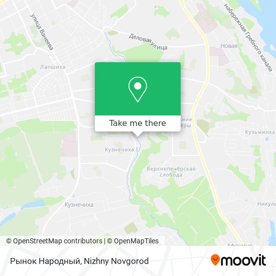 Рынок Народный map