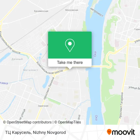 ТЦ  Карусель map