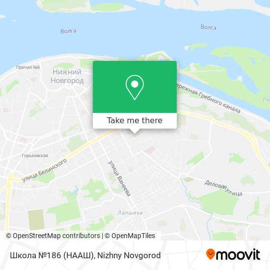 Школа №186 (НААШ) map