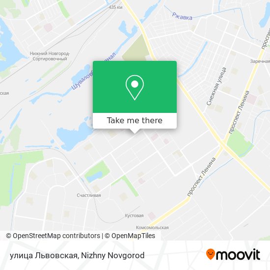 улица Львовская map