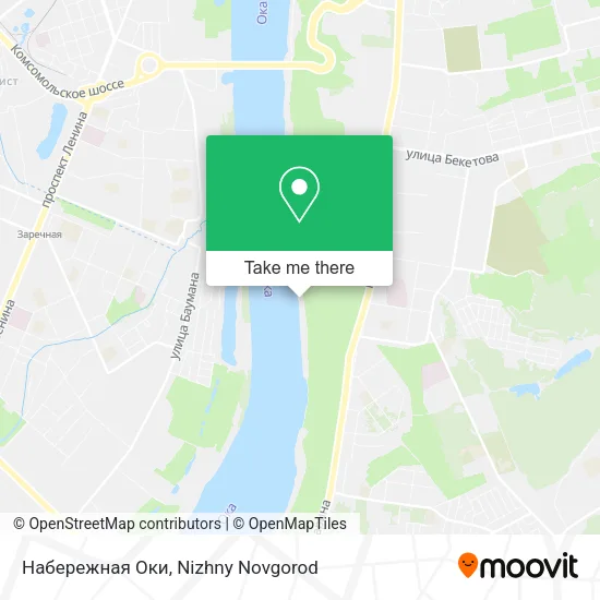 Набережная Оки map