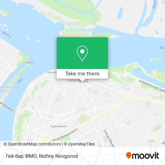 Гей-бар ФМО map