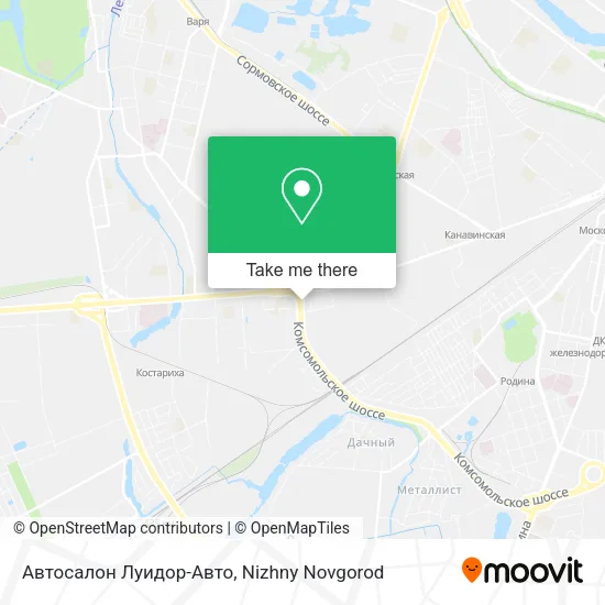 Автосалон Луидор-Авто map